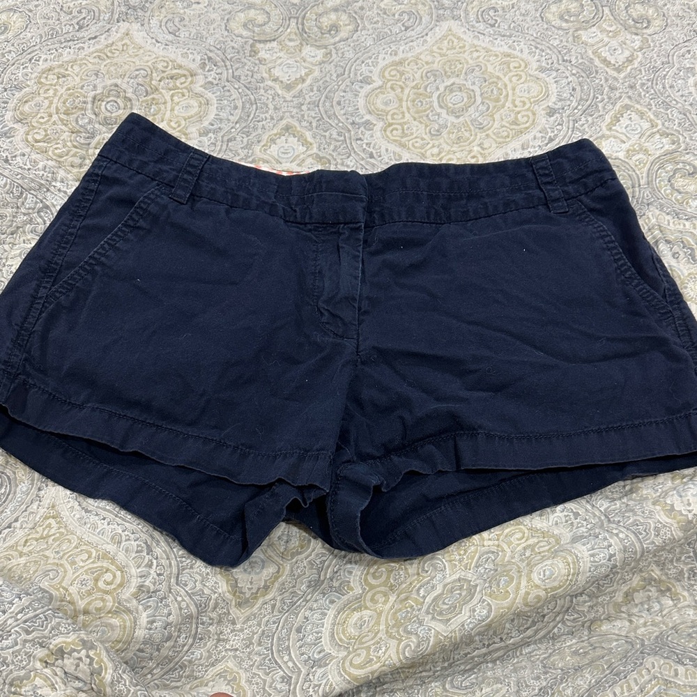 J. Crew Dark Blue Women's Cargo Shorts